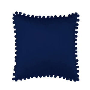 Pompoms Throw Pillows 18"x18", 12"x20" and 20"x20" pack of 2 throw pillows
