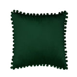 Pompoms Throw Pillow 18"x18", 12"x20" and 20"x20" pack of 1 throw pillow