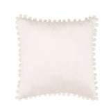 Pompoms Throw Pillows 18"x18", 12"x20" and 20"x20" pack of 2 throw pillows