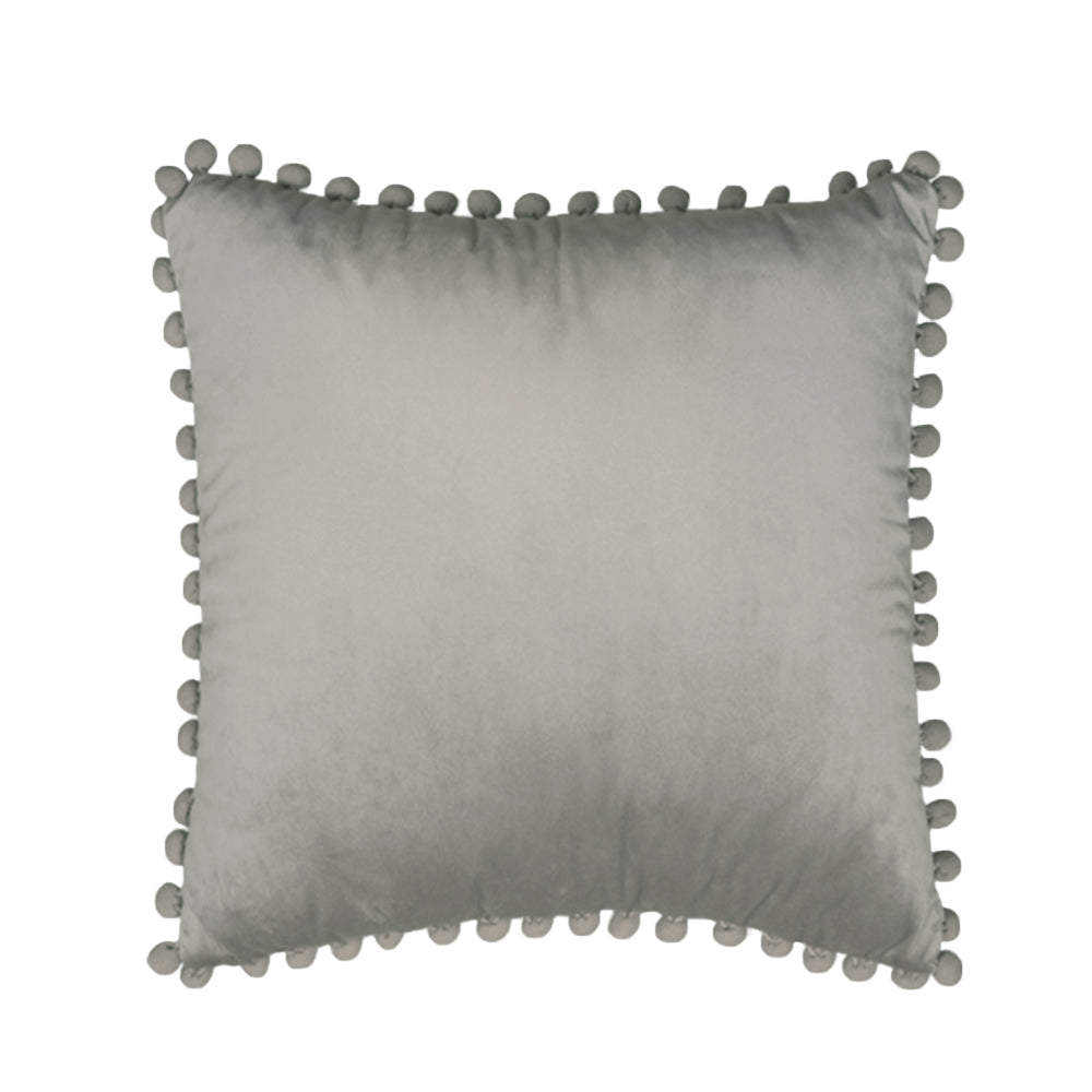 Pompoms Throw Pillow covers18"x18", 12"x20" and 20"x20" pack of 2 throw pillow covers