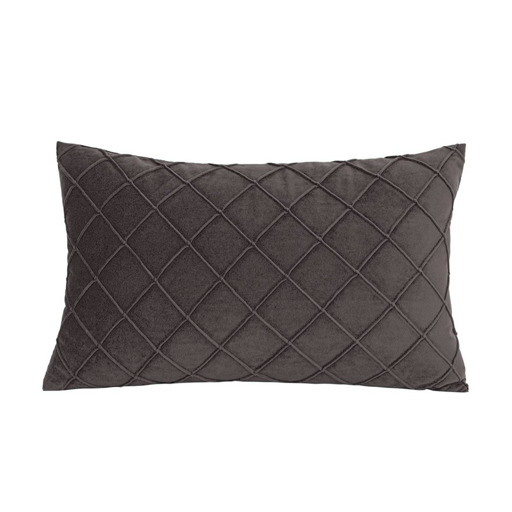 Diamond Cushion Throw Pillows (With Inserts) 18x18 , 12x20 and 20x20 inch pack of 2 throw pillows
