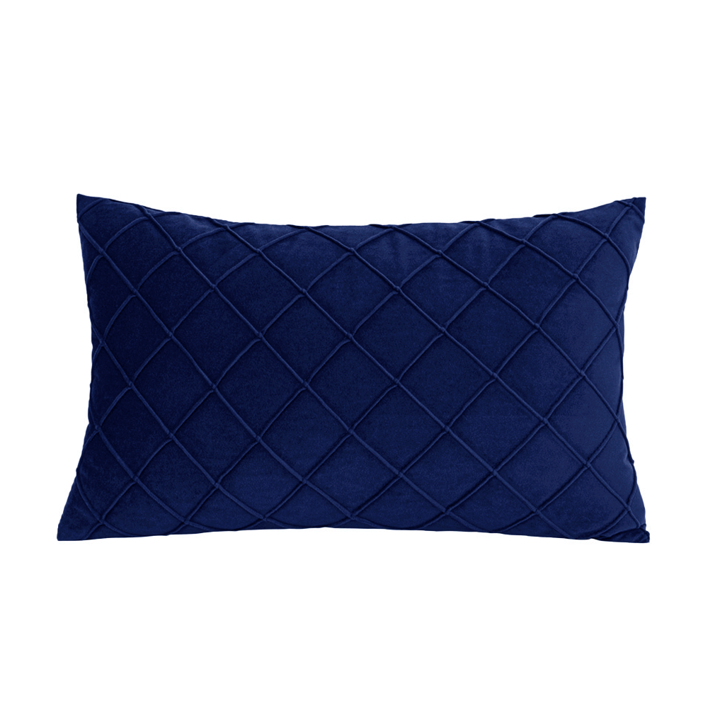 Diamond Cushion Throw Pillows (With Inserts) 18x18 , 12x20 and 20x20 inch pack of 2 throw pillows