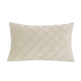Diamond Cushion Throw Pillows (With Inserts) 18x18 , 12x20 and 20x20 inch pack of 2 throw pillows