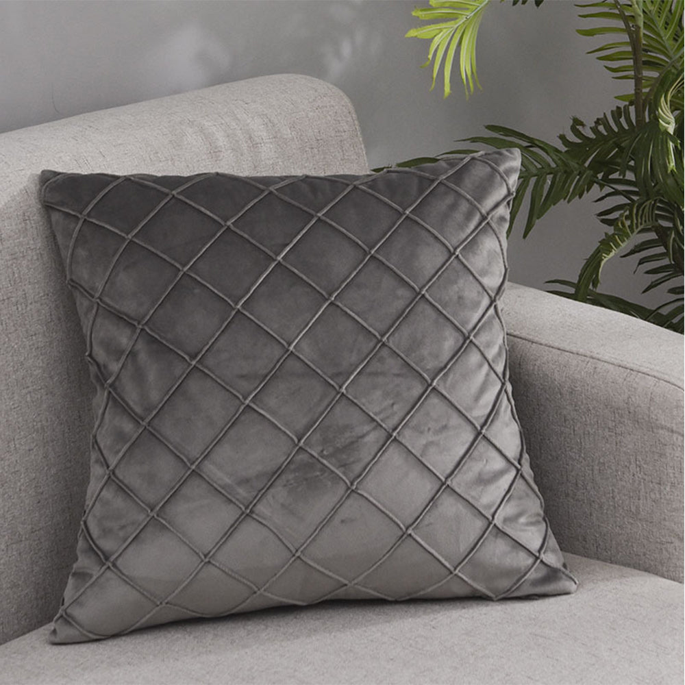 Square Velvet Solid Plain Pillow (With insert) (Copy)