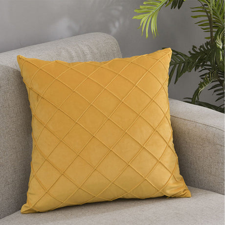 Square Velvet Solid Plain Pillow (With insert) (Copy)