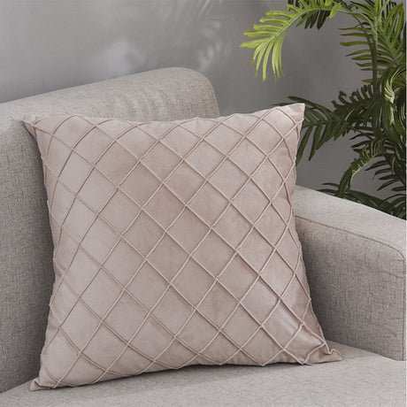 Square Velvet Solid Plain Pillow (With insert) (Copy)