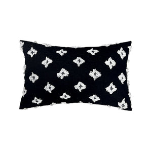 Pack of 1 Flower Tufted Pillow Embroidered Daisy flower 3 size options pack of 1 throw pillow
