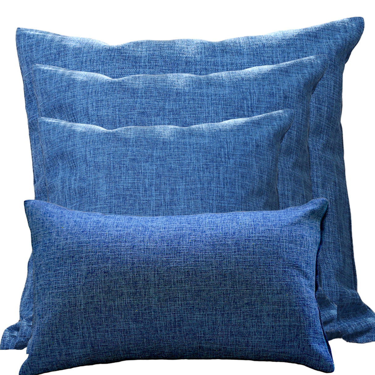 Multi-Piece Coordinated Pillow Cover & Insert Bundle – 4pcs of  4 sizes Combo Throw Pillow Covers With Inserts combined with 12"x20", 18"x18", 20"x...