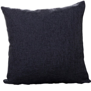 Pack of 1 Polyester/Linen Blend Throw Pillow  (With Insert) 4 sizes of options, Army green, linen, 18X18 – Fancy & Stacy