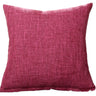 Pack of 1 Polyester/Linen Blend Throw Pillow  (With Insert) 4 sizes of options, linen, 18X18 – Fancy & Stacy
