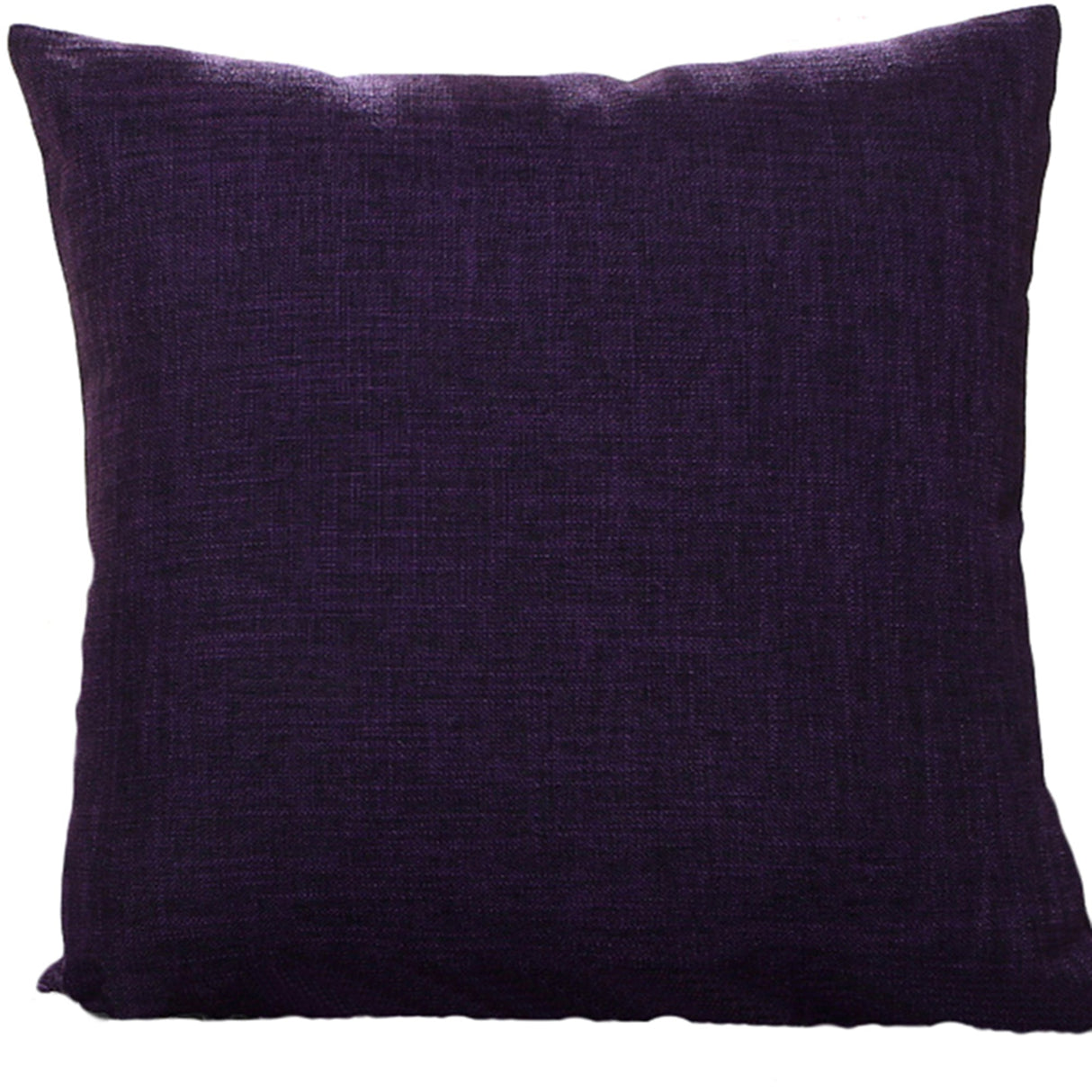 Pack of 1 Polyester/Linen Blend Throw Pillow  (With Insert) 4 sizes of options, linen, 18X18 – Fancy & Stacy