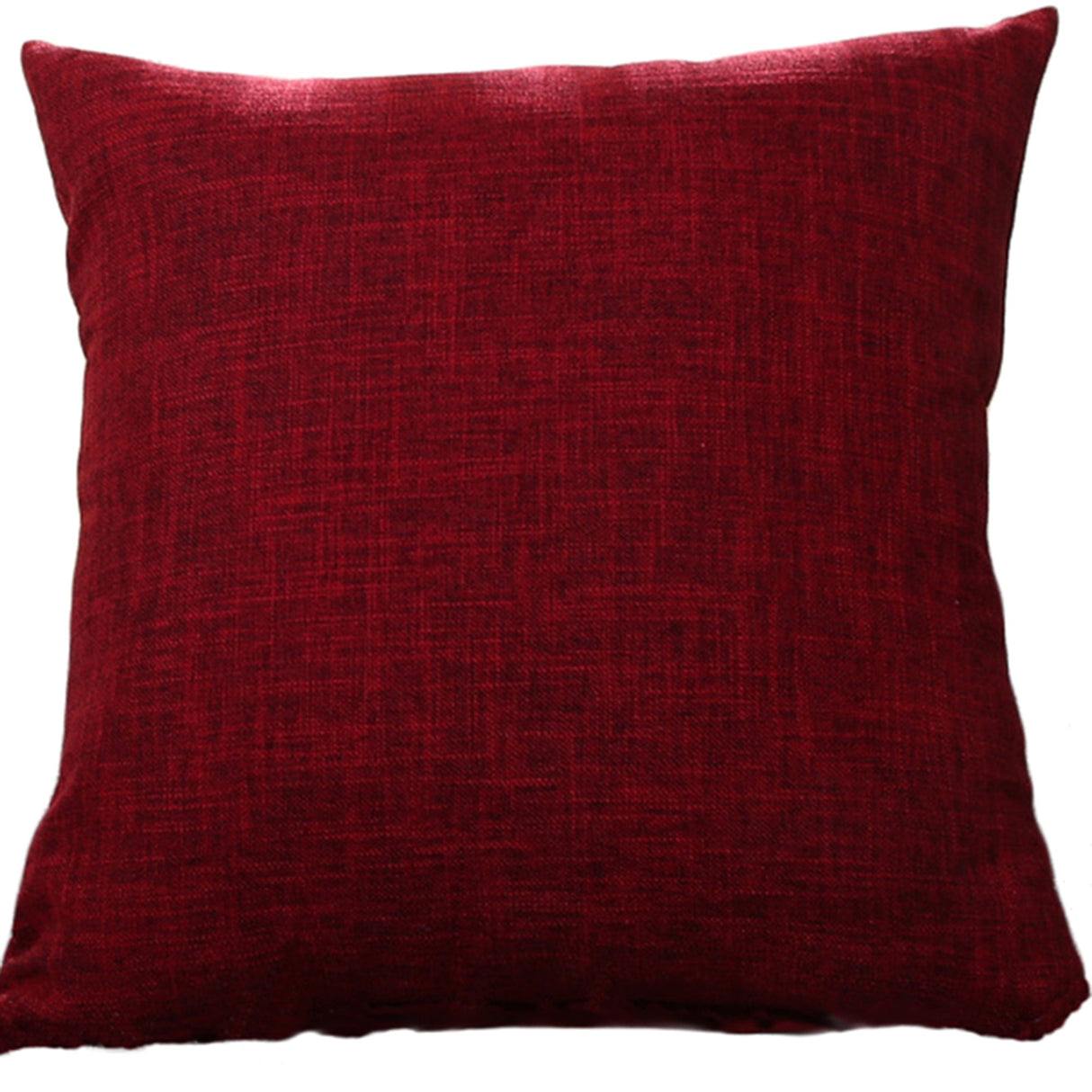 Set of 2 Polyester/Linen Blend Throw Pillows (With Insert) 4 sizes of options, Army green, linen, 18X18 – Fancy & Stacy