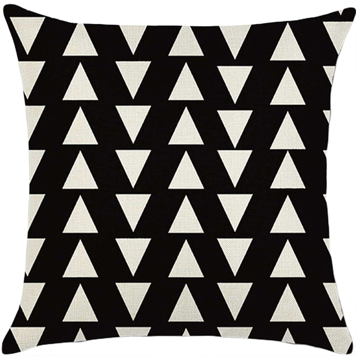 Set of 2 18"x18" square throw pillow geometric images  450g inserts