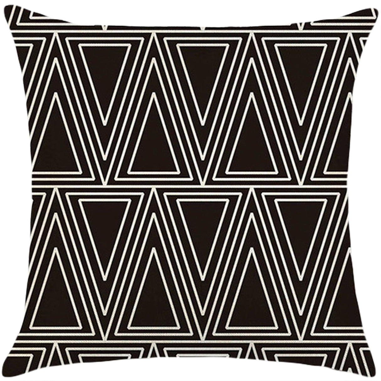 square throw pillow geometric images covers only