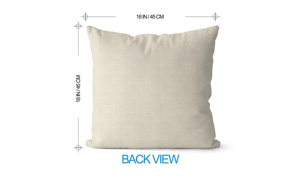 Set of 2 18"x18" square throw pillow geometric images  450g inserts