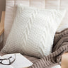 Knitted Cozy Home Decoration Throw Pillow pack of 1
