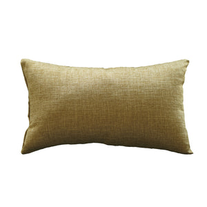 Pack of 1 Polyester/Linen Blend Throw Pillow  (With Insert) 4 sizes of options, linen, 18X18 – Fancy & Stacy