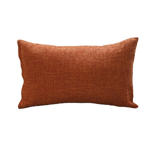 Pack of 1 Polyester/Linen Blend Throw Pillow  (With Insert) 4 sizes of options, linen, 18X18 – Fancy & Stacy