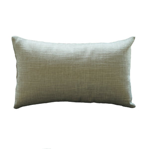 Set of 2 Polyester/Linen Blend Throw Pillows (With Insert) 4 sizes of options, Army green, linen, 18X18 – Fancy & Stacy