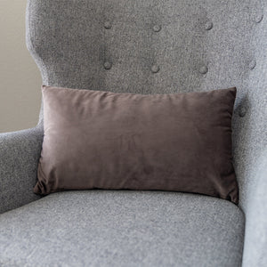 12"x20" luxury velvet lumbar support throw pillow 7 vibrant colors with 330g  insert included 1pc