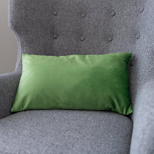 12"x20" luxury velvet lumbar support throw pillow 7 vibrant colors with 330g  insert included 1pc