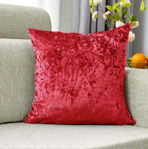 Velvet Home Decoration Throw Pillows (With 450g Inserts) size 18"x18"