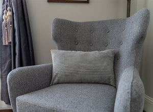 Stripe Throw Pillow (With Insert) 4 size options Elevate complete with a premium insert pack of 1