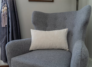 Stripe Throw Pillow (With Insert) 4 size options Elevate complete with a premium insert pack of 1
