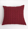 Knitted Cozy Home Decoration Throw Pillow pack of 1