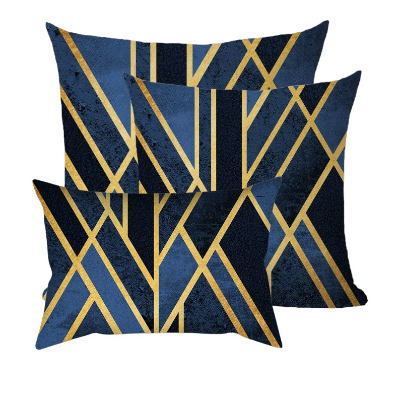 3-Piece Coordinated Pillow Cover & Insert Bundle – Combo New 3 size mixed  Pillow Covers With Inserts 1 of 12"x20", 1 of 18"x18", 1 of 20"x20" – Fa...