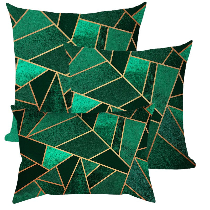 3-Piece Coordinated Pillow Cover & Insert Bundle – Combo New 3 size mixed  Pillow Covers With Inserts 1 of 12"x20", 1 of 18"x18", 1 of 20"x20" – Fa...