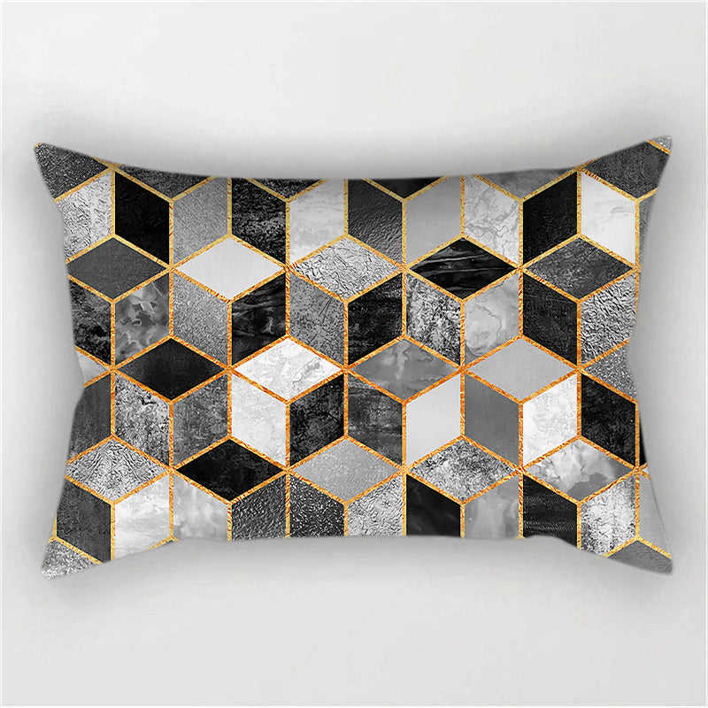 Set of 2 Square/ Rectangular Throw Pillow With Inserts 3 sizes of options