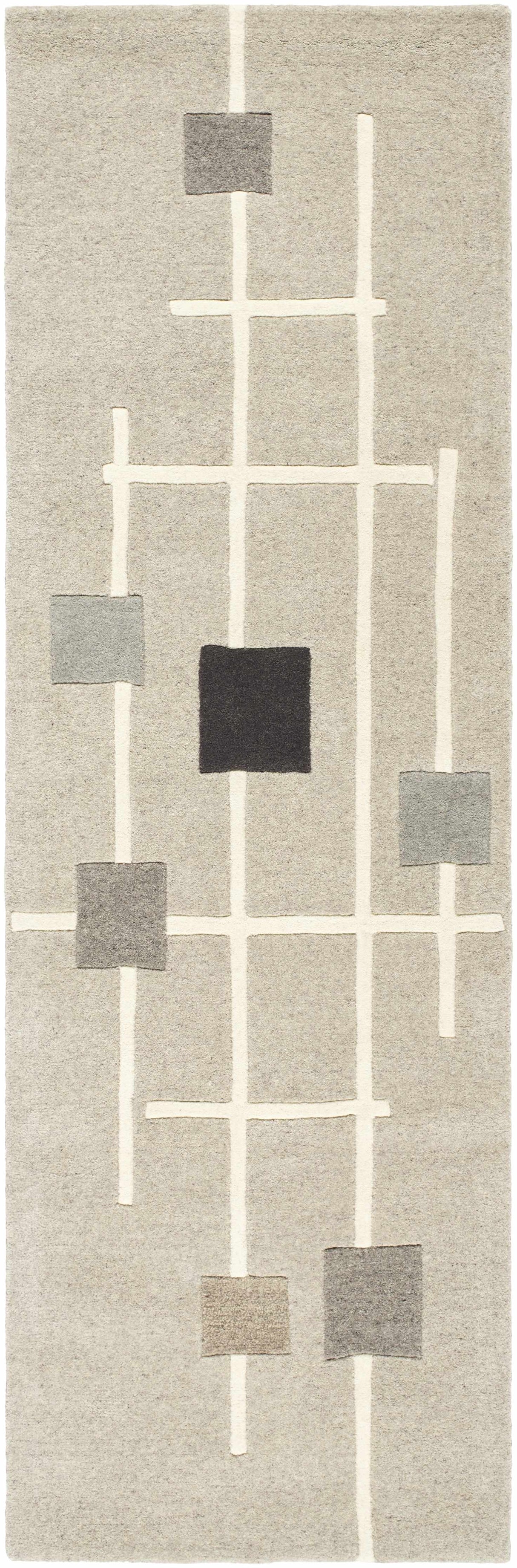 Usman Modern Wool Rug - Clearance