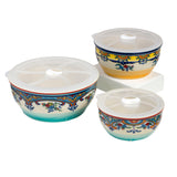 Zanzibar storage bowl set - set of 3