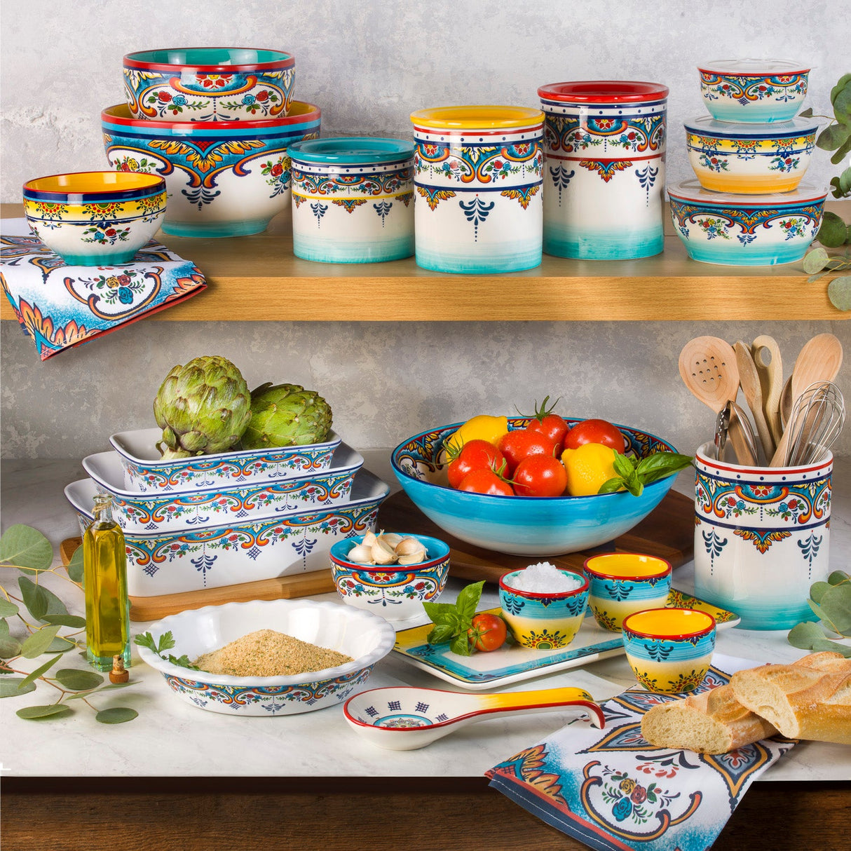 Zanzibar storage bowl set - set of 3