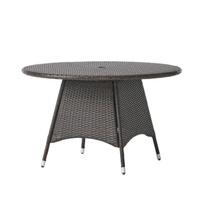 Corsica Round Dining Table - Brown