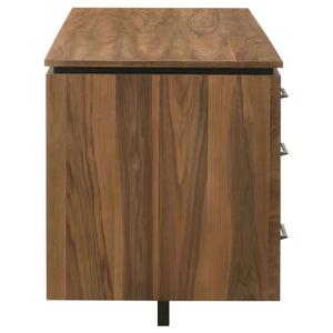 Berhalter 6-Drawer Double Pedestal File Computer Desk