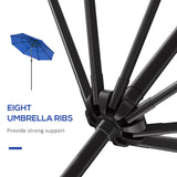 The Effortless Crank-Open 9' Patio Umbrella