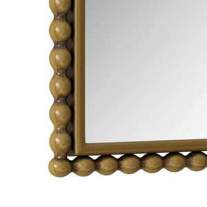Vintage Iron Arch Wall Mirror in Gold