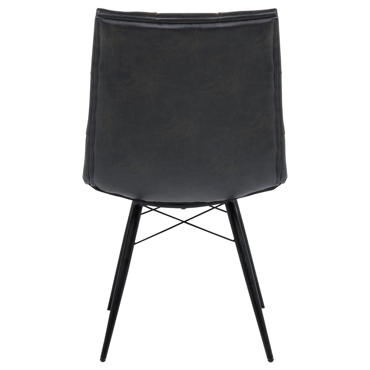 Tufted Back Dining Chairs (Set of 4) - Black