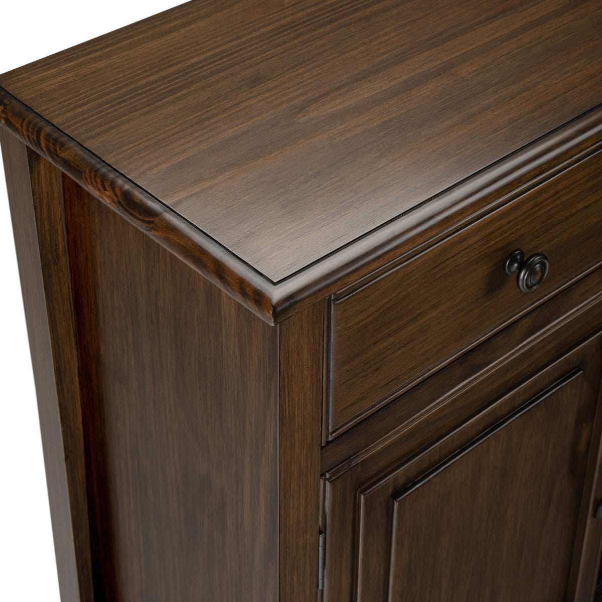 Entryway Storage Cabinet with Adjustable Shelves - Multiple Colors