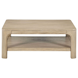 Solano 2-piece Square Coffee Table Set Weathered Mango