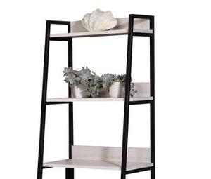 Wendral Natural & Black Finish 24"W Bookshelf
