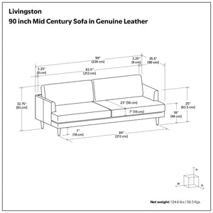 Livingston - Upholstered Sofa