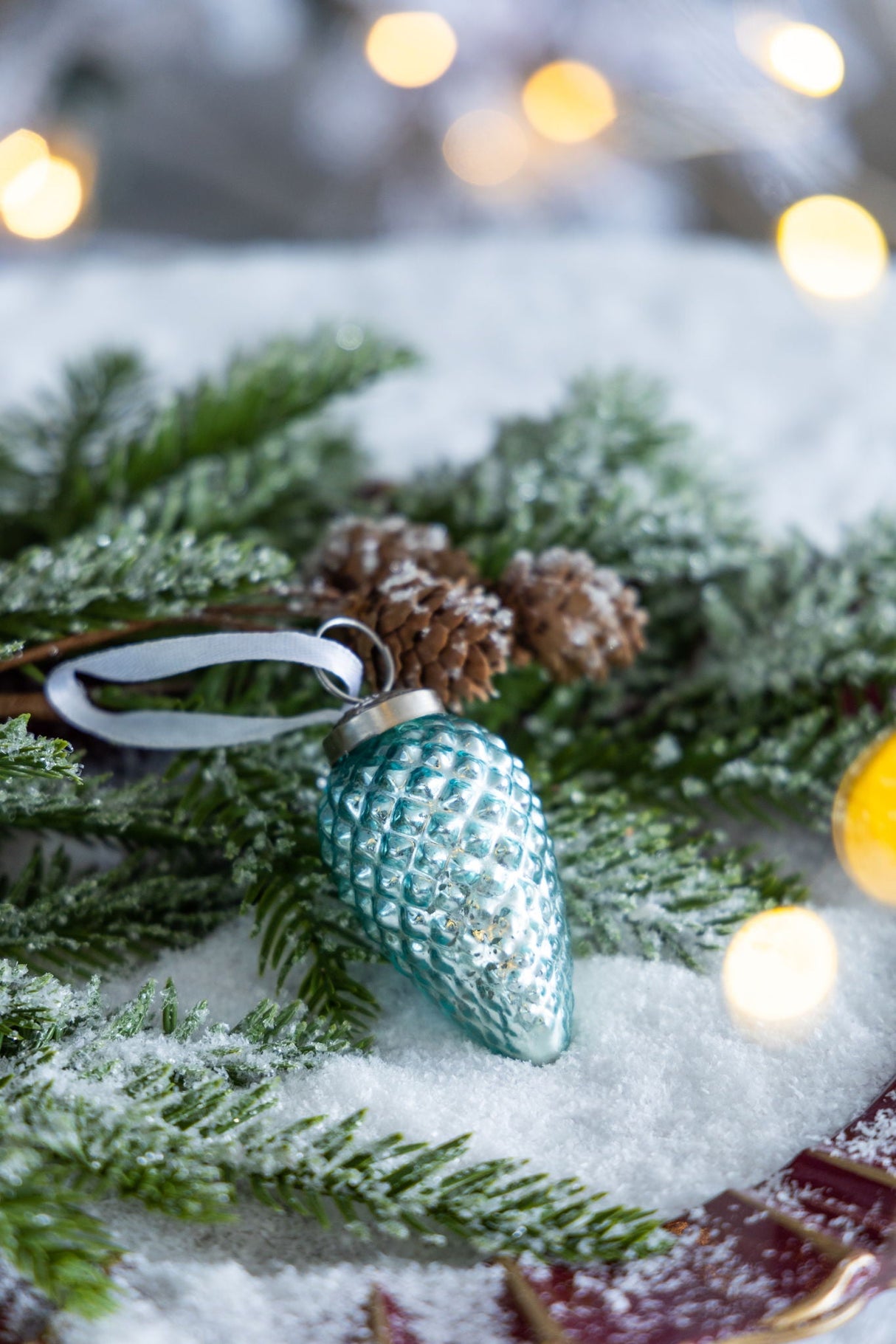 Tear Drop Ornament, Christmas Tree Ornaments For Holiday Party Decorations