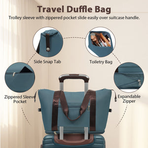 Lightweight 3 Piece Carry-On Luggage Set