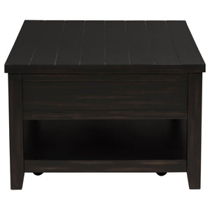 Sutter - 2 Piece Coffee And End Table Set - Dark Brown