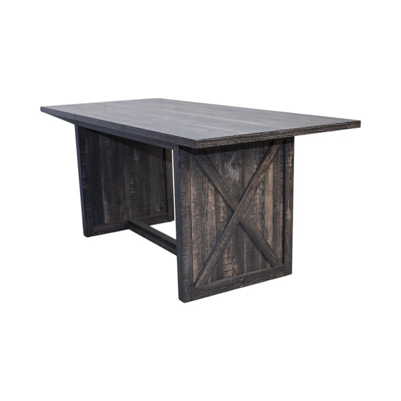 70.87" Farmhouse Large Dining Table for 6-8 People