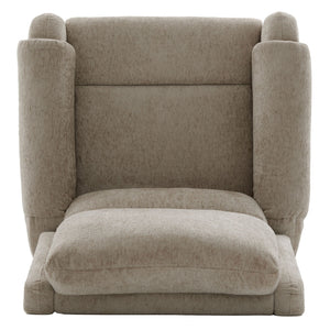 Manual Recliner Massage Chair With Swivel Rocker, 8 Massage Modes, Side Storage Pocket