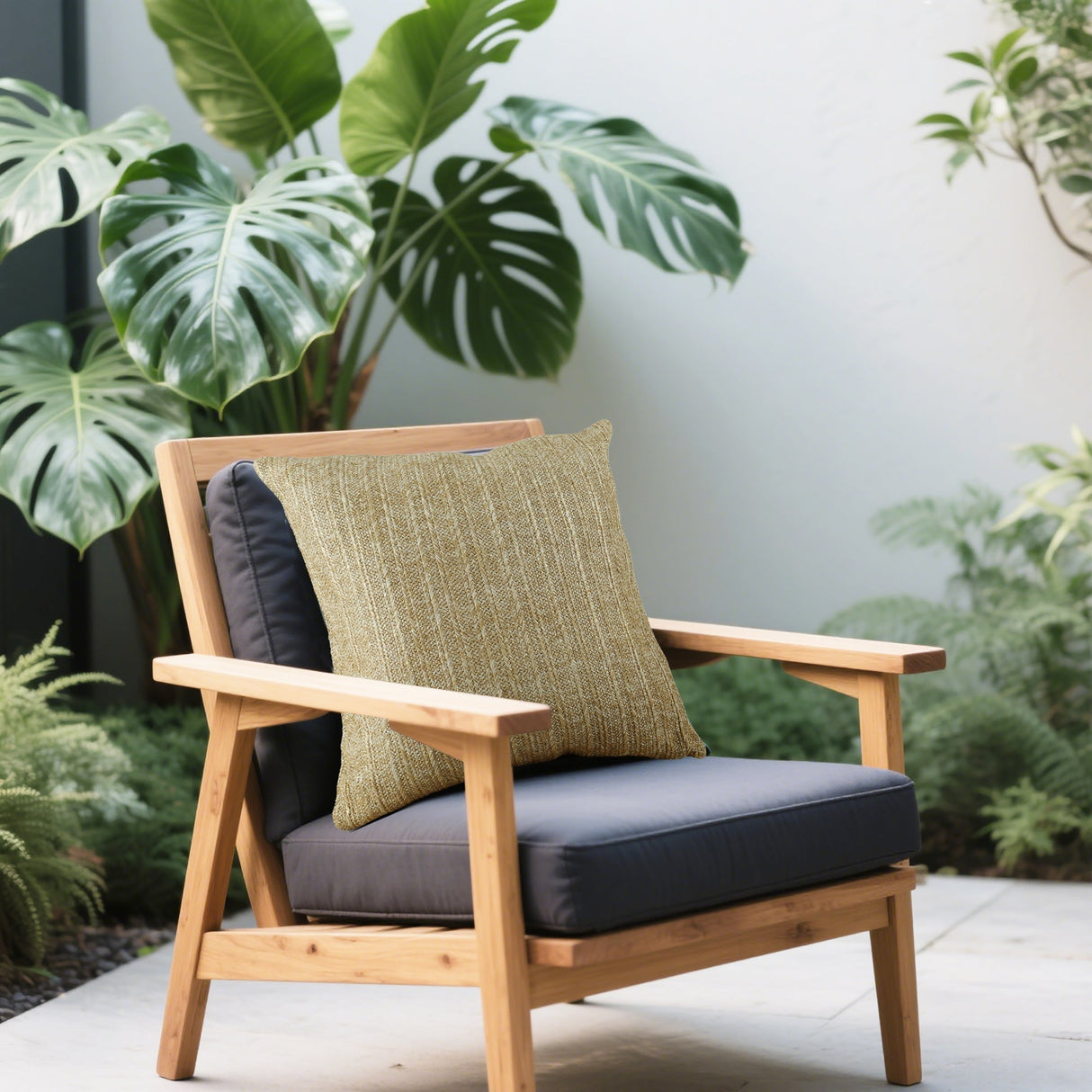 Outdoor/Indoor Decorative Throw Pillows with Inserts (Set of 2)